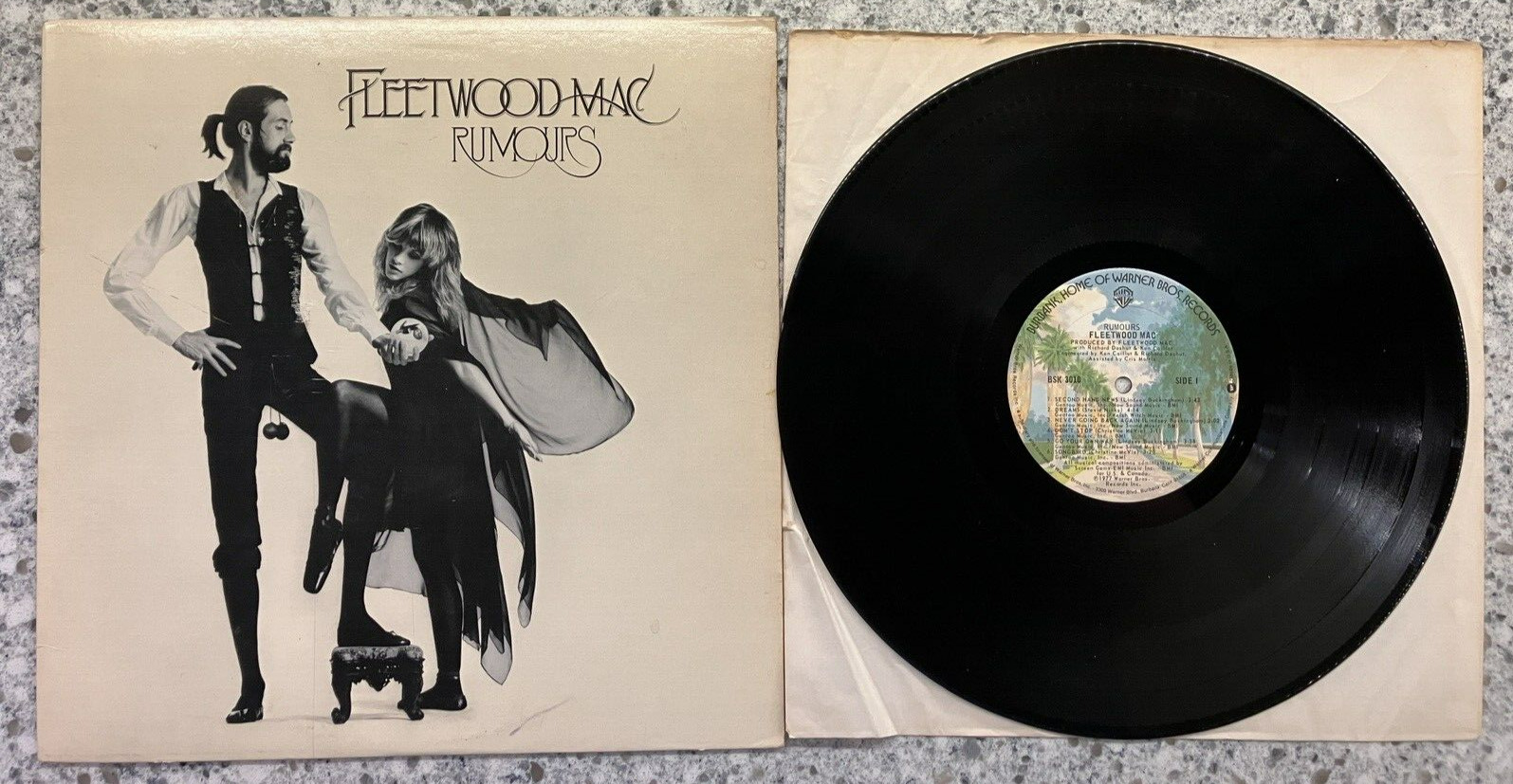 Fleetwood Mac – Rumours ; 1977 LP  1ST PRESS