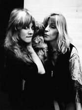 Christine Mcvie And Stevie Nicks Posing With The Dog 8x10 Picture Celebrity Prin picture
