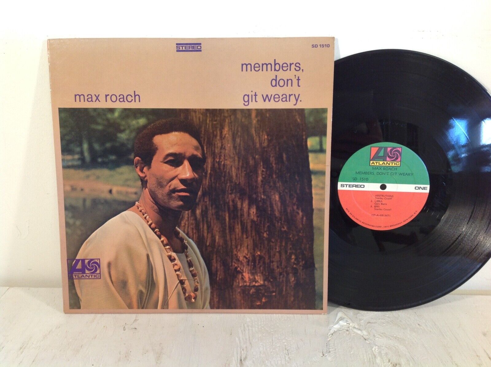 Max Roach - Members Don't Git Weary - Atlantic 1968 Rare Jazz Gary