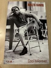 Miles Davis Poster Promotional 2 Sided 11 x 17 picture