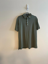 Peter Millar Crown Crafted Performance Golf Polo Green Large picture