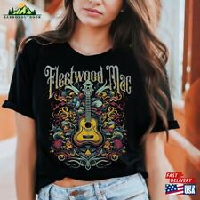 Fleetwood Mac Vintage Band Black Shirt Unisex Cotton Men Women KTV5003 picture