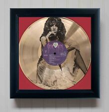 Stevie Nicks Wild Heart Framed Gold Etched LP Shadowbox picture