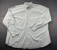 Peter Millar Shirt Adult Extra Large Green Button Up Long Sleeve Golf Casual Men picture