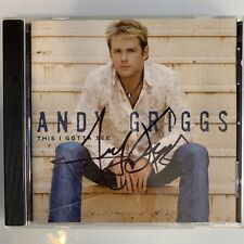 This I Gotta See by Andy Griggs (CD, Aug-2004, RCA) Signed picture