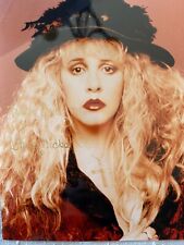 Stevie Nicks Rhiannon Signed Gold 8x10 Photo Authentic Letter Of Authenticity picture