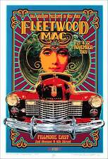 Fleetwood Mac Tribute Poster New Original Artist Edition S/N 100 David Byrd COA picture