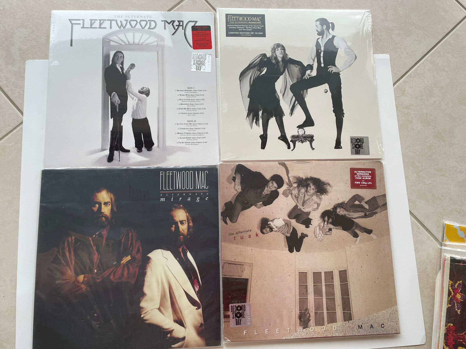 Fleetwood Mac - Lot of 4 Record Store Day AlternateLPs