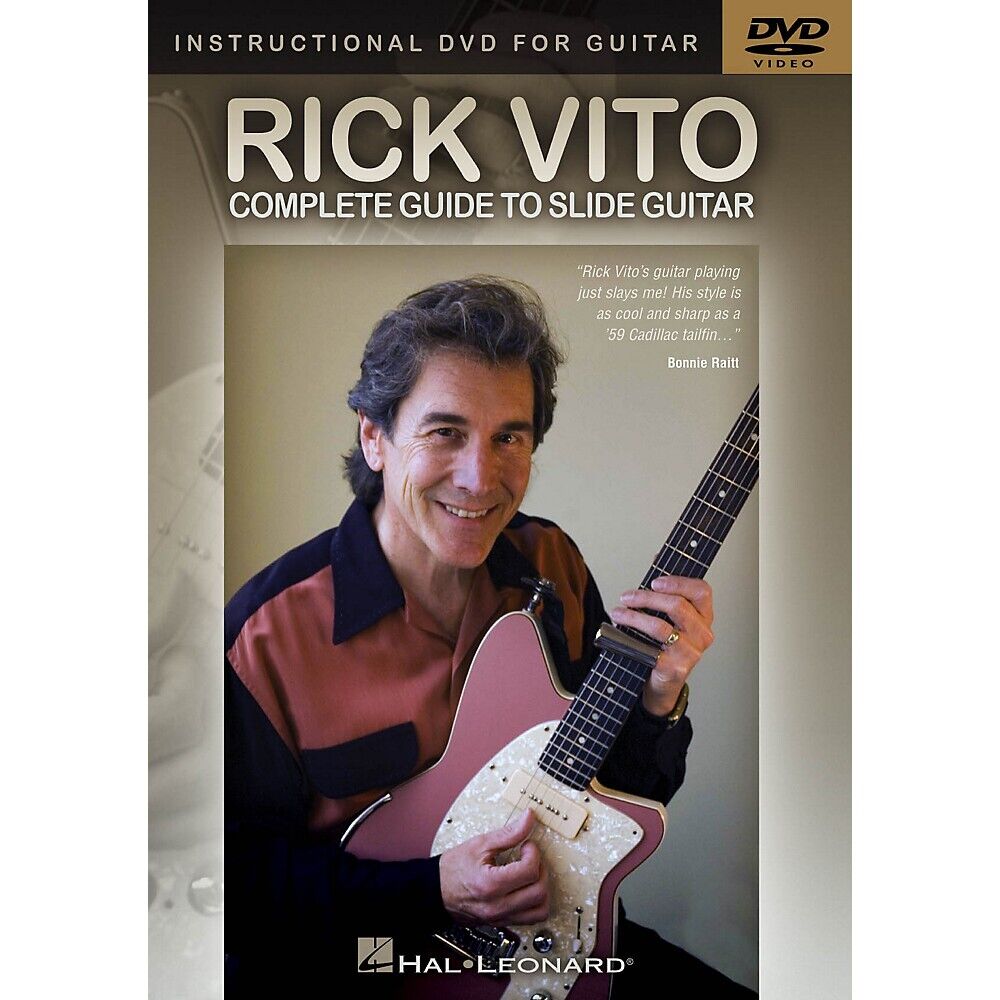 Rick Vito - Complete Guide to Slide Guitar Instructional/Guitar/DVD Series