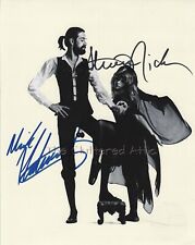 FLEETWOOD MAC : MICK FLEETWOOD & STEVIE NICKS Hand signed 8x10 Colour photo COA. picture