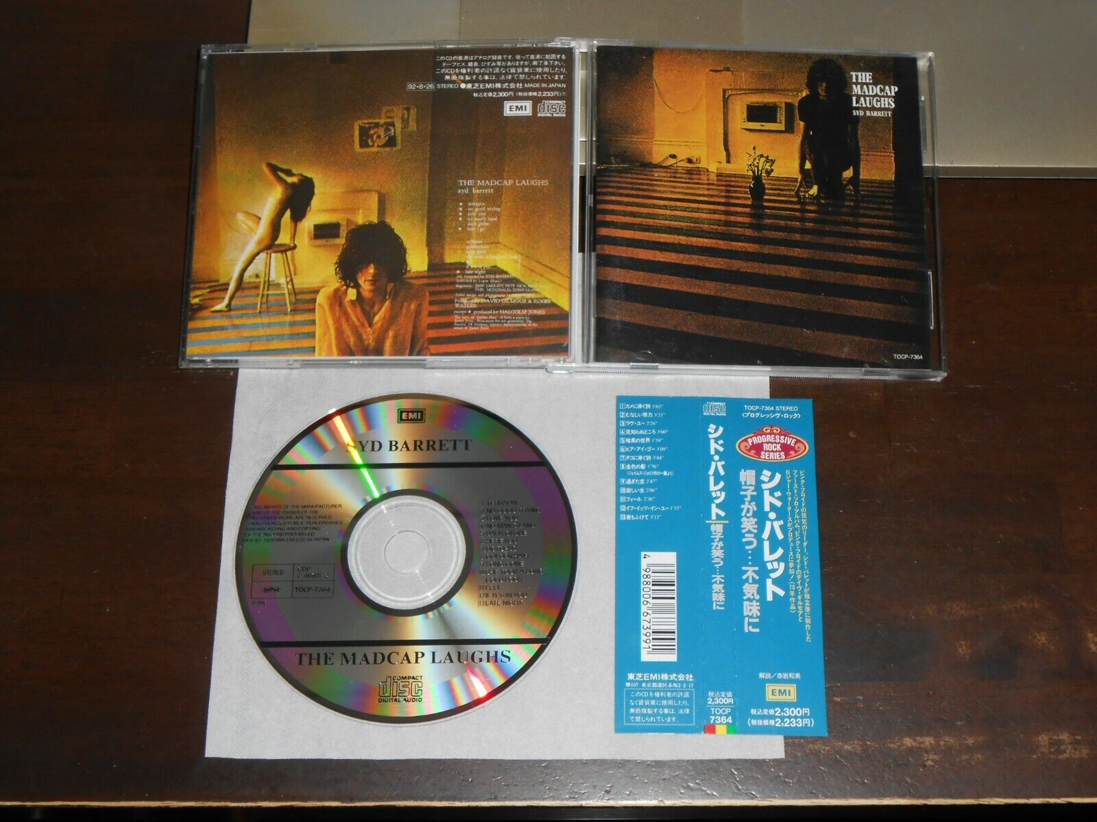 SYD BARRETT The Madcap Laughs CD Japan 13 tracks EMI TOCP-7364 obi for Sale  - Fleetwoodmac.net