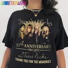 Stevie Nicks 57Th Anniversary Signature Shirt Unisex Men Women S-5XL KV12510 picture