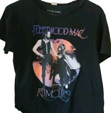 Fleetwood Mac Rumors Album Cover Black T-Shirt Adult Large picture