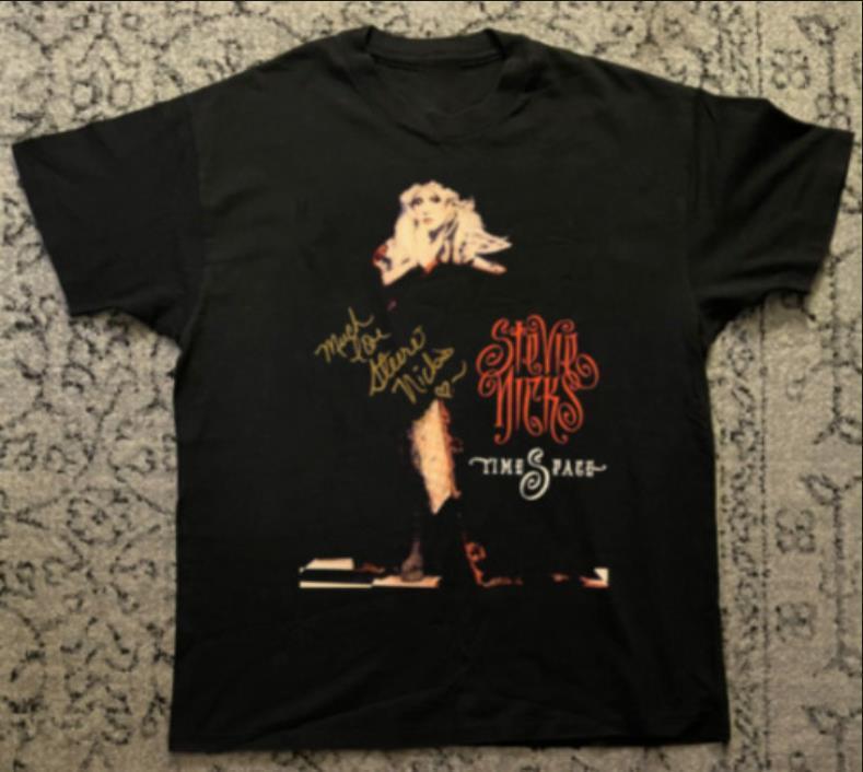 New Hot Stevie Nicks Signature T Shirt Gift For Men Women, Size S-2XL