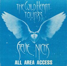 STEVIE NICKS 1983 THE WILD HEART TOUR/ ALL AREA ACCESS / BACKSTAGE PASS  / NMT picture