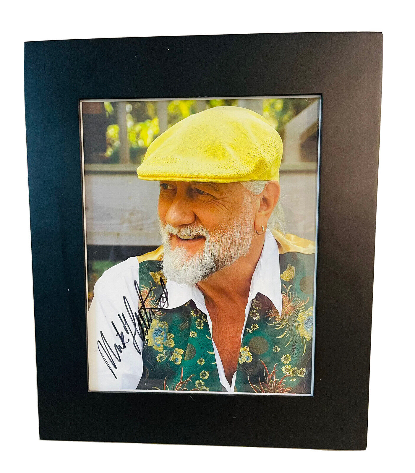 Mick Fleetwood of Fleetwood Mac - Autographed Photo in 8x10 Frame