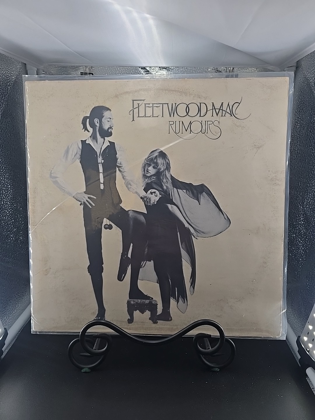 Fleetwood Mac Rumours OG 1977 LP Complete W/ Lyric Jacksonville Press VG+/VG