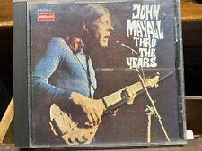 Thru the Years by John Mayall (CD, 1991) Peter Green,  Mick Taylor  picture