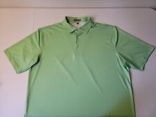 Peter Millar Summer Comfort Men's XL Green Short Sleeve Polo Shirt  picture