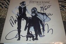 Mick Fleetwood Fleetwood Mac Rumours Signed Autographed Vinyl Record COA picture