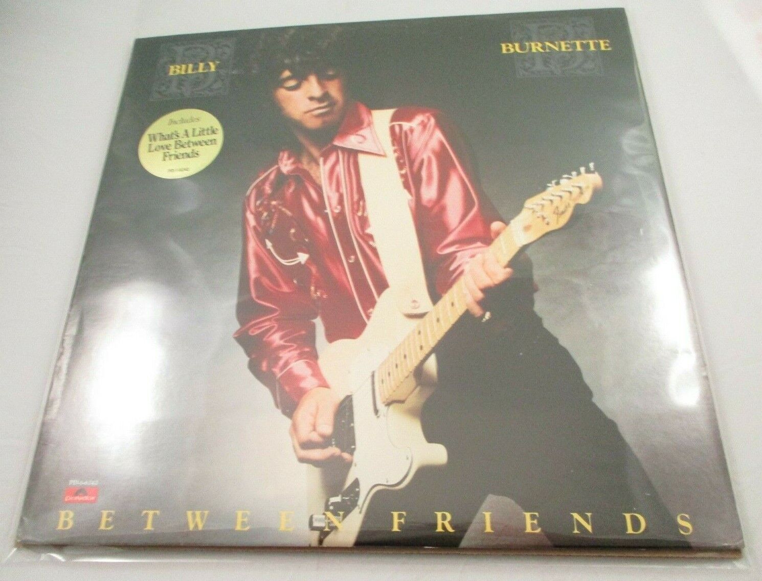 Billy Burnette – Between Friends PD-1-6242 LP Promo US 1979 PLUS FREE CD
