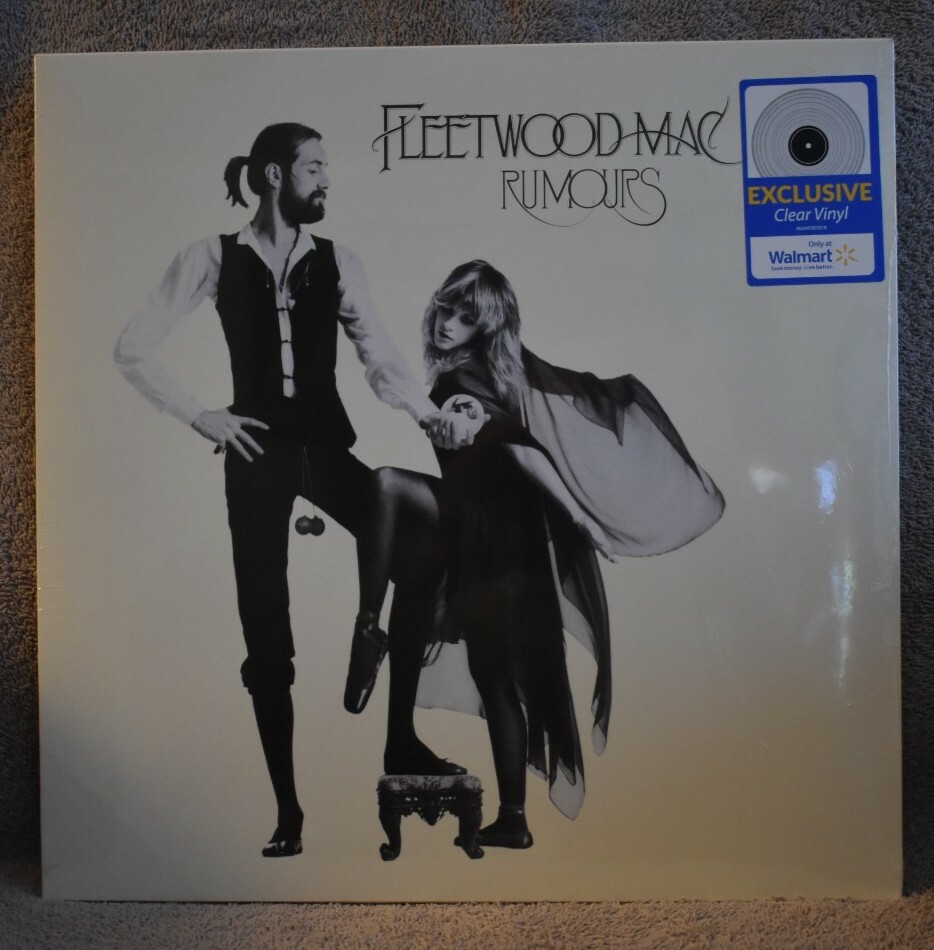 Fleetwood Mac - Rumours - Walmart Clear - vinyl - Exclusive - brand New Sealed Fleetwood Mac - Rumours - Walmart Clear - vinyl - Exclusive - brand New Sealed