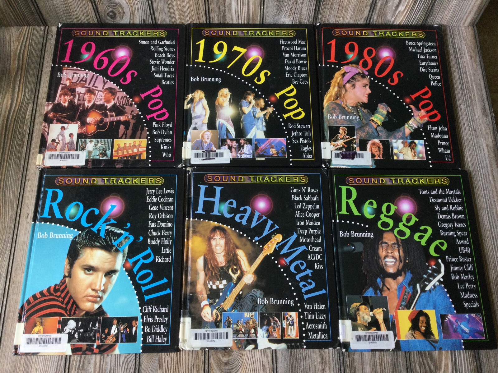 A Set of Sound Trackers by Bob Brunning-Heavy Metal,Reggae,Rock n Roll, 60,70,80 A Set of Sound Trackers by Bob Brunning-Heavy Metal,Reggae,Rock n Roll, 60,70,80