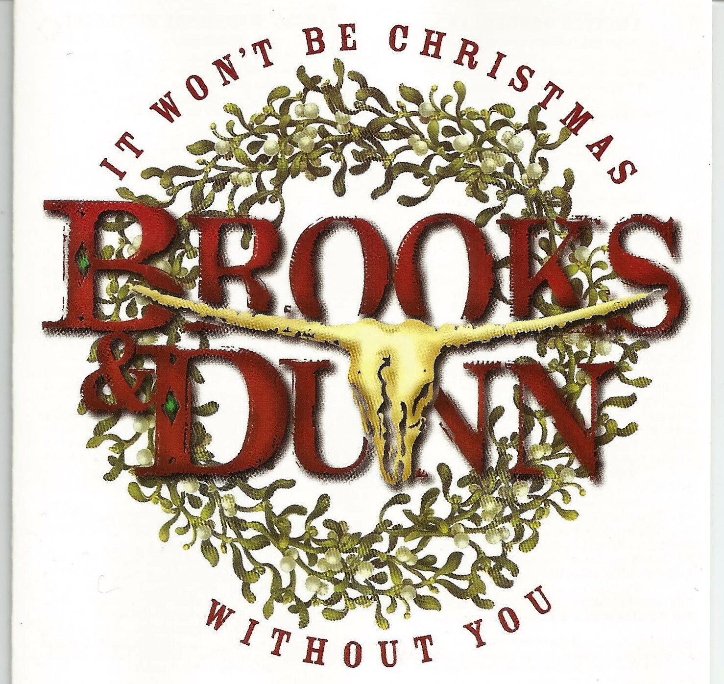 Brooks & Dunn It Won't Be Christmas Without You Holiday Party Music CD