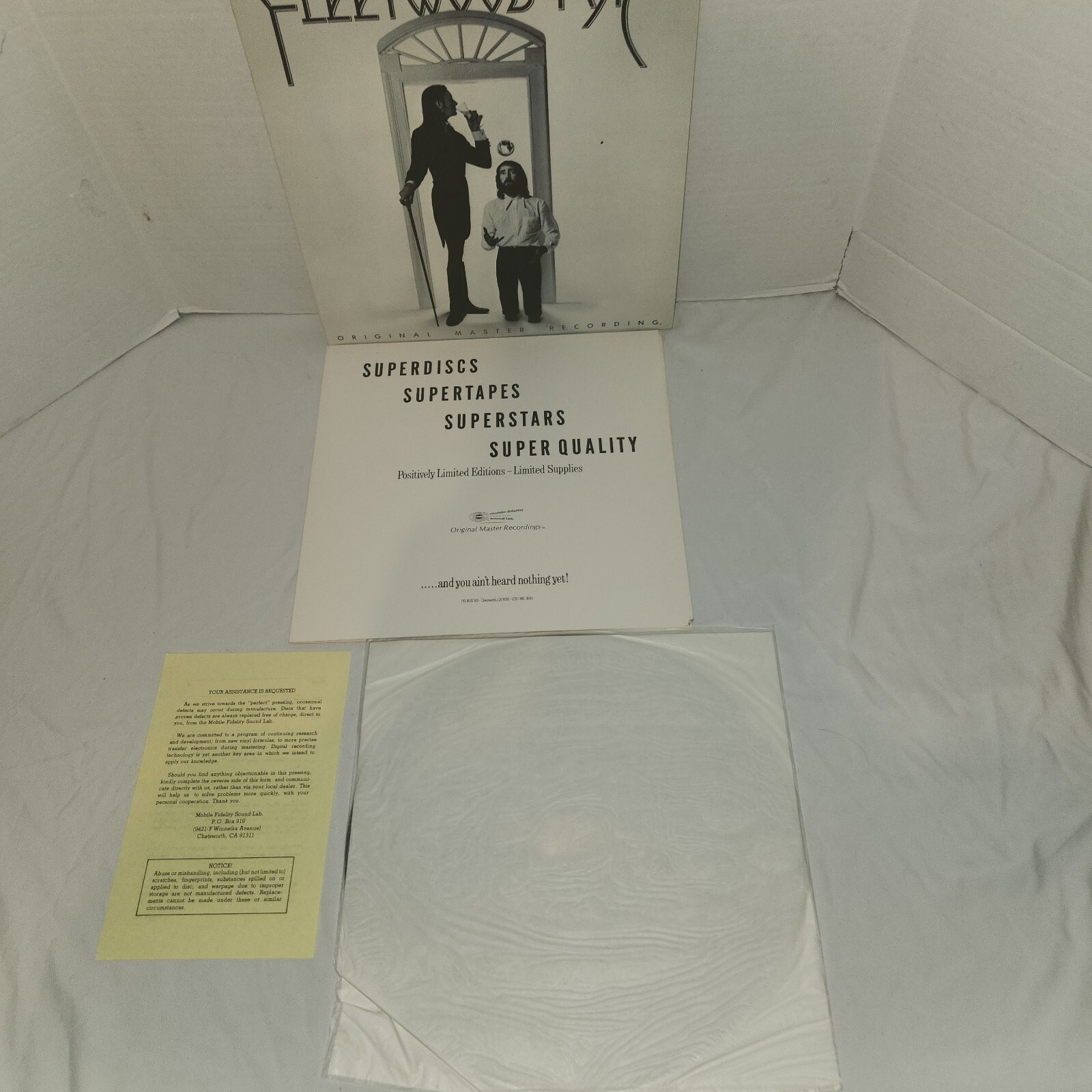 Fleetwood Mac, Original Master Recording, Vinyl Record, LP, 1975, Warner Bros for Sale