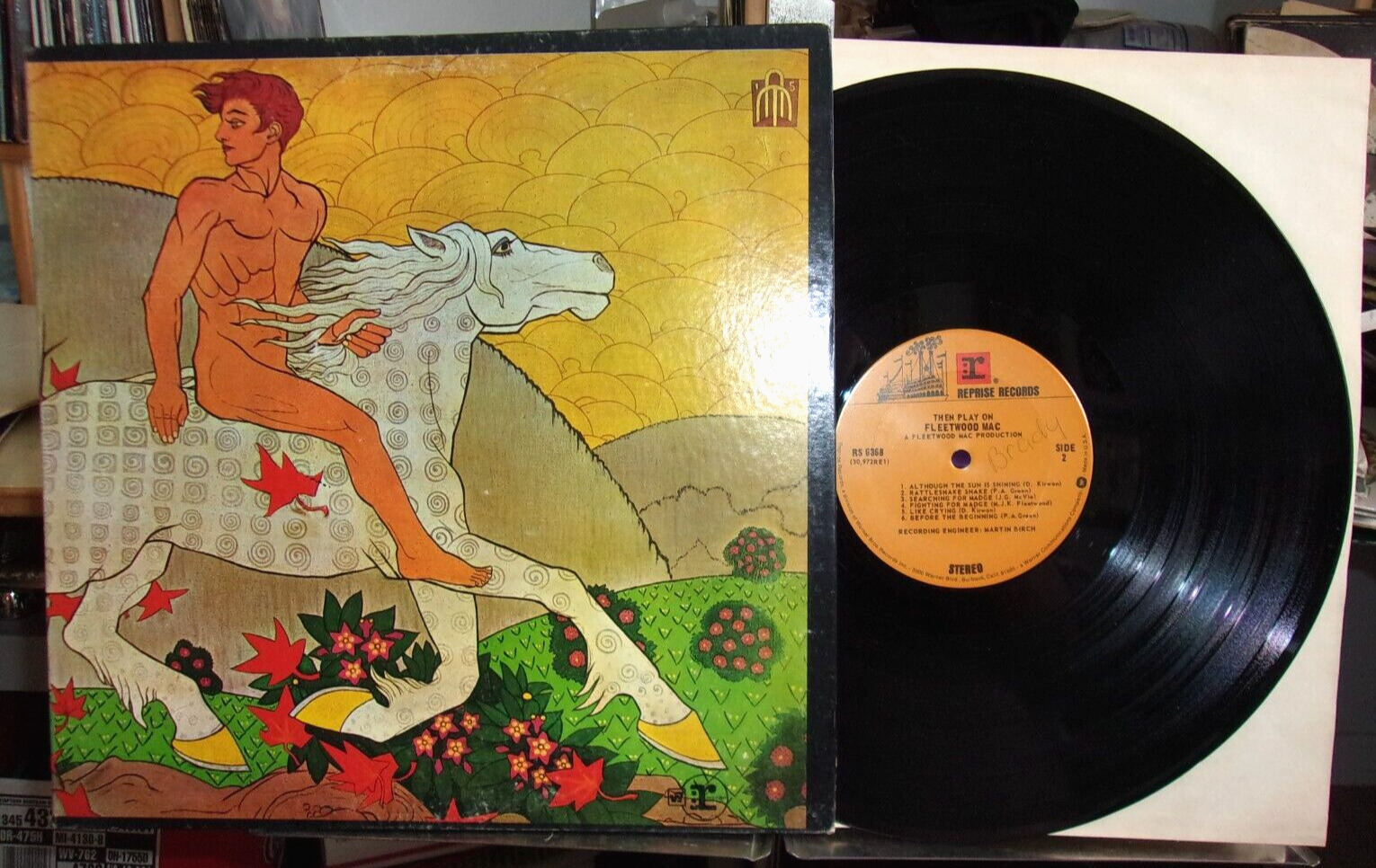 FLEETWOOD MAC - Then Play On LP 1970  Reprise RS 6368 Gatefold EX VINYL