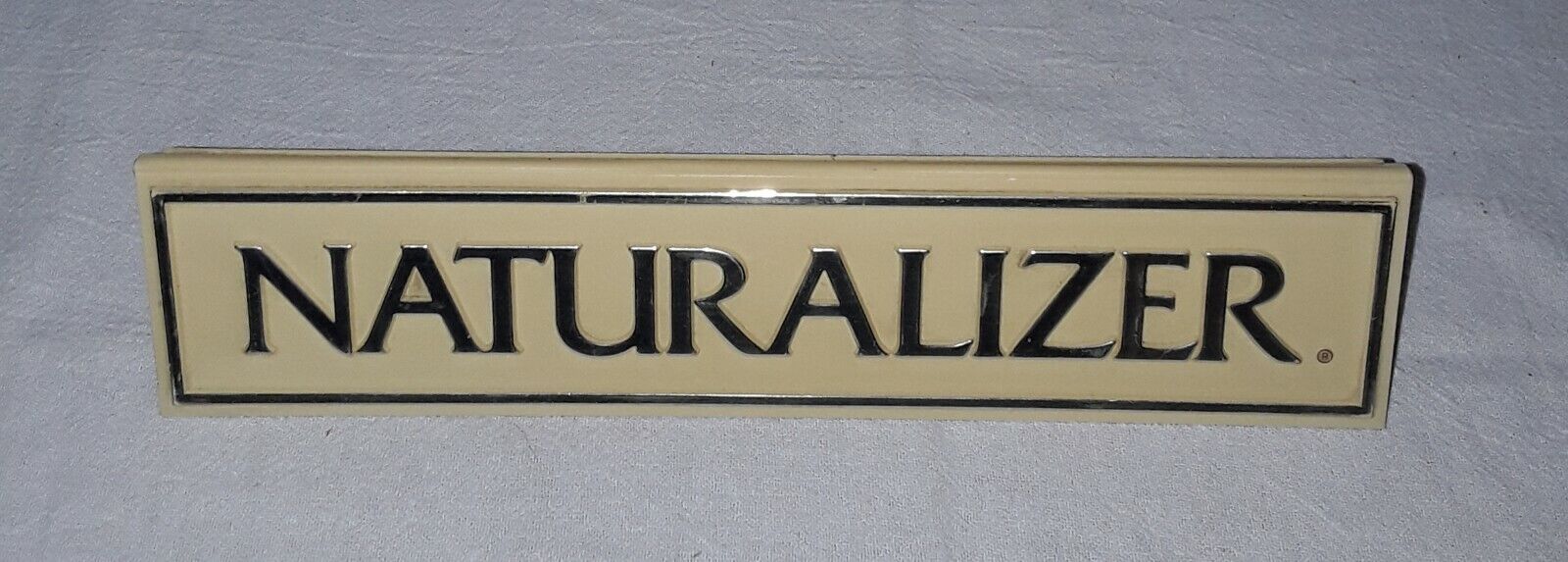 NATURALIZER SHOES COUNTERTOP DISPLAY SIGN SHOW N SELL SIGN 