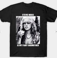 Stevie Nicks Is My Fairy Godmother T-Shirt New Men Short Sleeve picture
