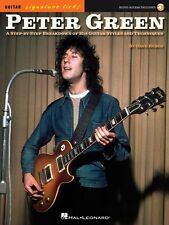 Peter Green - Signature Licks Guitar Tablature Book and Audio NEW 000145386 picture