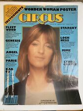 Circus Magazine  March 31 1977 Christine McVie Fleetwood Mac Wonder Woman Lynda picture