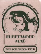 FLEETWOOD MAC 1977 RUMOURS TOUR FOLSOM FIELD / BOULDER BACKSTAGE PASS / No. 2 picture