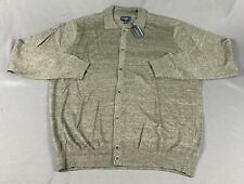 Peter Millar Collection Cardigan Sweater Linen Merino Wool XL Green MSRP $348 picture