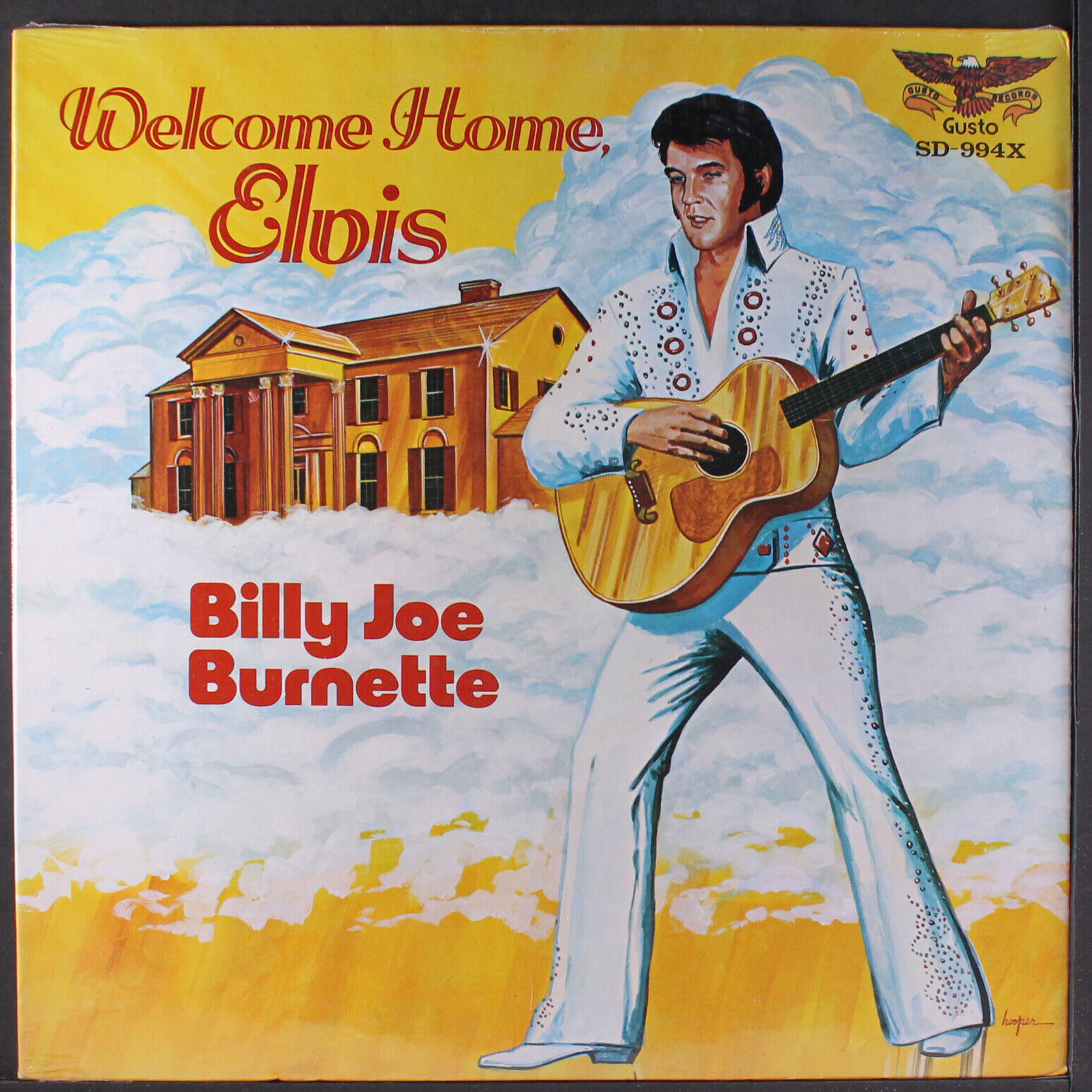 BILLY JOE BURNETTE: welcome home, elvis GUSTO 12