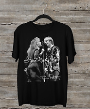 VTG Tom Petty Stevie Nicks signed T-shirt Black Unisex All Sizes picture