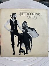 Fleetwood Mac Rumors Vinyl Record 1977 (w/ Lyric Poster) picture