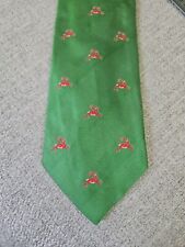 Peter Blair Tie -  3.5 Green Deer Silk Necktie - Men's Classic picture