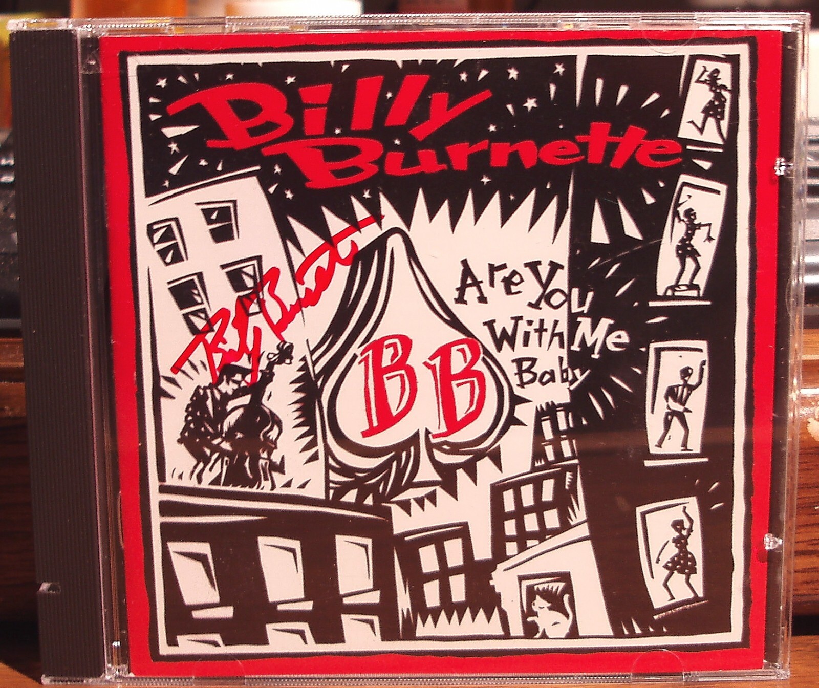 Billy Burnette - Are You With Me Baby - AUTOGRAPHED - 2000 Freefalls Ent. CD Billy Burnette - Are You With Me Baby - AUTOGRAPHED - 2000 Freefalls Ent. CD