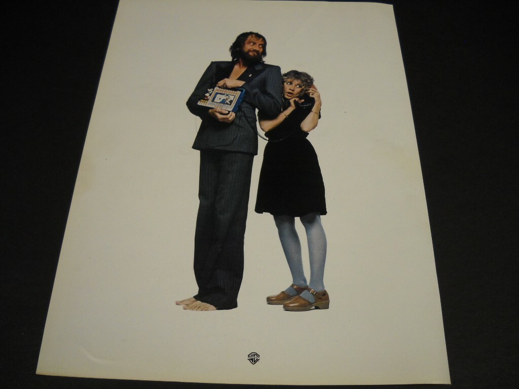 FLEETWOOD MAC Stevie Nicks with Mick Fleetwood original 1979 Promo