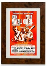 John Mayall and Peter Green at Royal Albert Hall (2000) - Poster Framed Print  picture