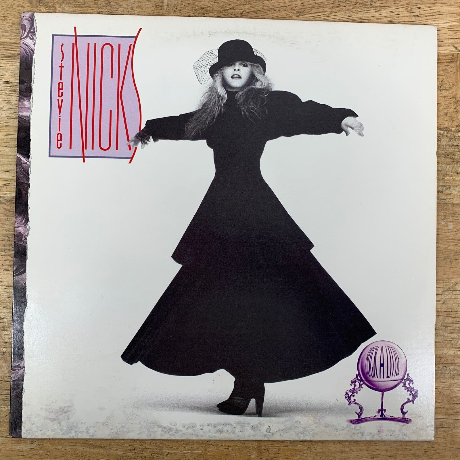 Stevie Nicks Rock A Little LP Record Album 1985 Modern 90479-1