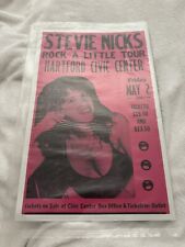 Stevie Nicks Concert Poster 5/2/1986 Heavy Paper 22” x 14” Fleetwood Mac picture
