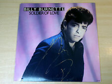 EX/EX-  Billy Burnette/Soldier Of Love/1986 Curb Records LP/USA Issue picture