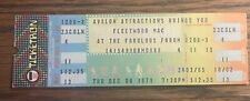 Fleetwood Mac Ticket Stub 1979 Unused  TUSK TOUR picture