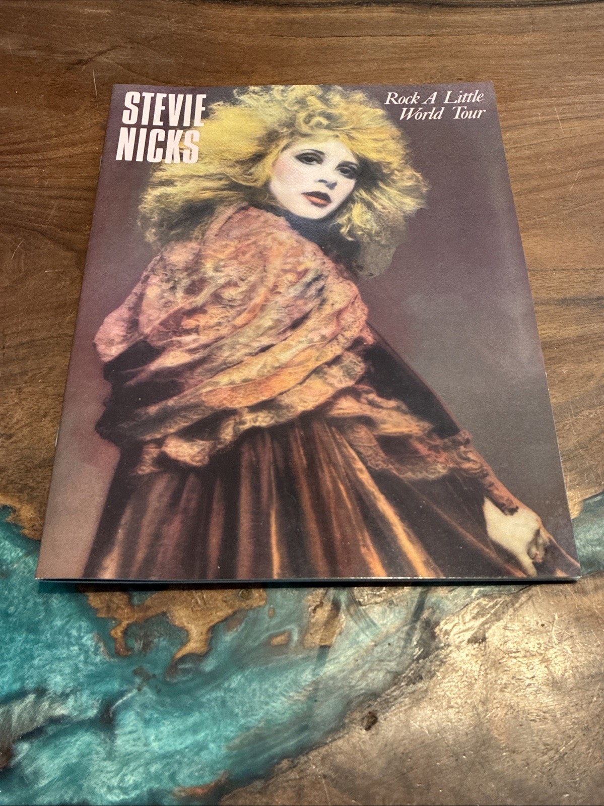 1986 Stevie Nicks Rock A Little World Tour Program FD1