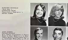 1966 STEVIE NICKS Senior YEARBOOK Menlo-Atherton High School LINDSEY BUCKINGHAM picture