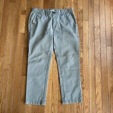 Peter Manning Chinos 32x28 (Actual 32x27) Olive Standard Fit 100% Cotton picture